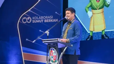 Gubernur Sumut Bobby Nasution Menghadiri Welcome Dinner Peringatan HUT APKASI ke-26