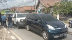 Tabrakan Beruntun Terjadi di Jalur Dua Lintas Timur Sengeti, Polisi Lakukan Olah TKP