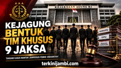Kejagung Bentuk Tim Khusus Beranggotakan 9 Jaksa Senior Tangani Perkara Eks Jampidsus Febrie Adriansyah