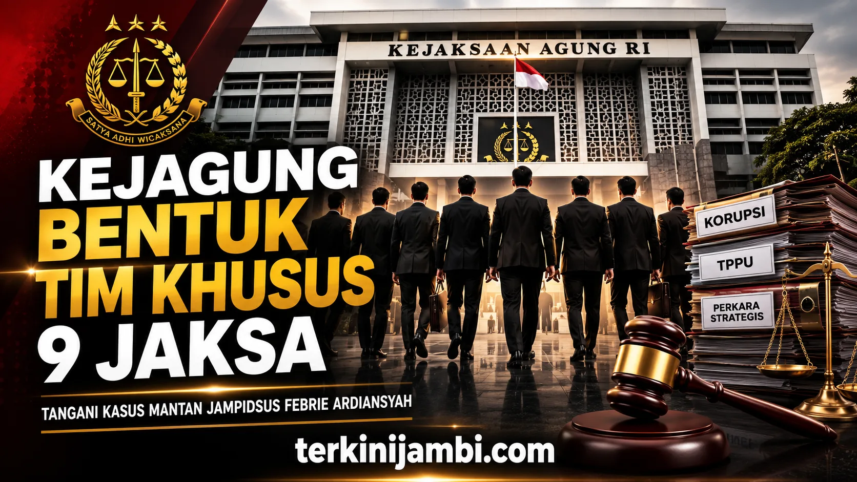 Gambar Ilustrasi Kejaksaan Agung Republik Indonesia membentuk Tim Khusus Penanganan Kasus Mantan Jampidsus Febrie Adriansyah