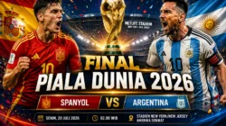 Final Piala Dunia 2026: Spanyol Tantang Argentina di Partai Penentuan Juara Dunia