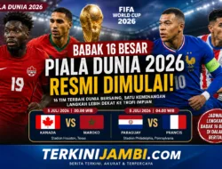 Babak 16 Besar Piala Dunia 2026 Dimulai, Prancis Tantang Paraguay, Kanada Hadapi Maroko