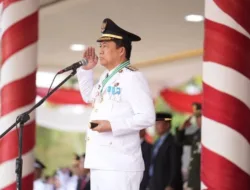 Bupati Muaro Jambi Pimpin Upacara HUT ke-81 RI, Empat ASN Terima Satyalancana Karya Satya