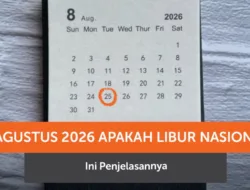 25 Agustus 2026 Libur Nasional, Maulid Nabi Muhammad SAW 1448 H Bukan Cuti Bersama