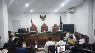 Sidang Praperadila. Mantan Jampidsus Febrie Ardiansyah di Pengadilan Negeri Jakarta Selatan