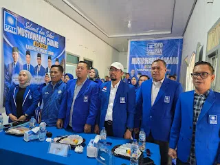 Dewan Pimpinan Daerah Partai Amanat Nasional (DPD PAN) Kabupaten Muaro Jambi menggelar Musyawarah Cabang (Muscab) di Kantor DPD PAN