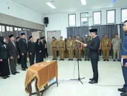 Wabup Junaidi Mahir Lantik 22 Pejabat Muaro Jambi, Ini Daftar Lengkapnya