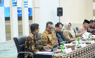 Bupati Muaro Jambi Dr. Bambang Bayu Suseno, SP., MM., M.Si. menghadiri Rapat Umum Pemegang Saham (RUPS) PT Bank Pembangunan Daerah Jambi atau Bank 9 Jambi
