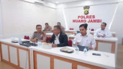 Sekda Muaro Jambi Ikuti Sosialisasi Assessment Center Polri di Mapolres