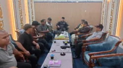 Ketua DPRD Muaro Jambi Aidi Hatta Terima Audiensi Puluhan Wartawan