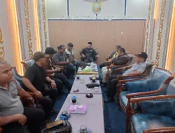 Ketua DPRD Muaro Jambi Aidi Hatta Terima Audiensi Puluhan Wartawan