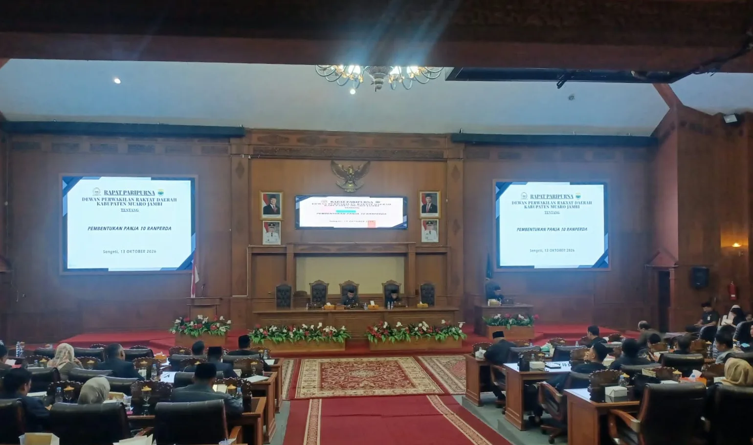 DPRD Kabupaten Muaro Jambi membentuk tiga Panitia Kerja (Panja) untuk membahas 10 Rancangan Peraturan Daerah (Ranperda) Tahun 2026.