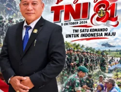 HUT ke-81 TNI, Ketua DPRD Muaro Jambi Aidi Hatta Apresiasi Pengabdian Prajurit